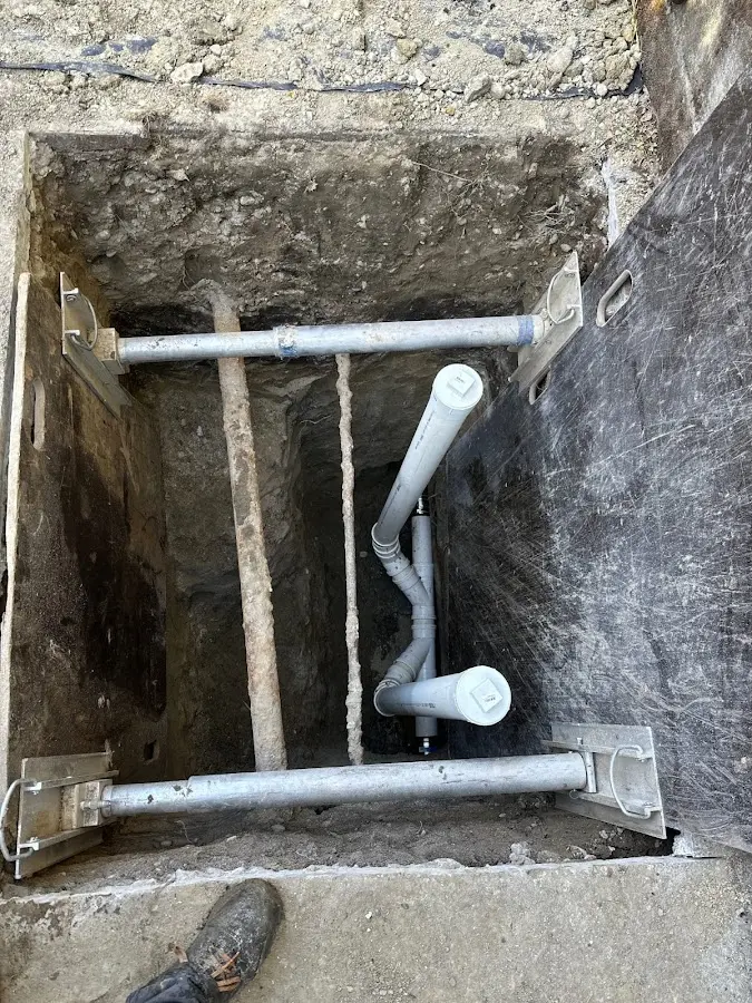 Experienced plumber completing Gas Line Repair work in East Hanover